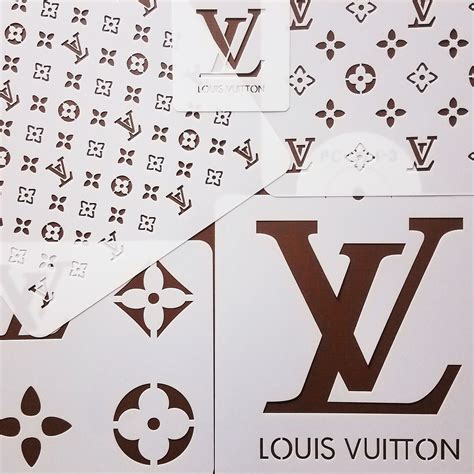 lv cake stencil|louis vuitton stencil sheets.